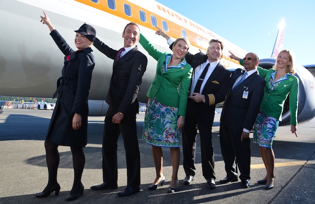 John Travolta Qantas retro jet EDITED