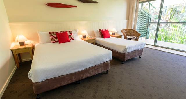 Guest rooms at Quality Hotel Ballina