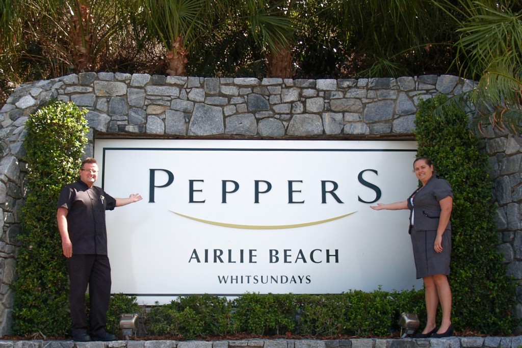 Peppers Airlie Beach Executive Chef Greg Devine and General Manager Jodi Shambrook