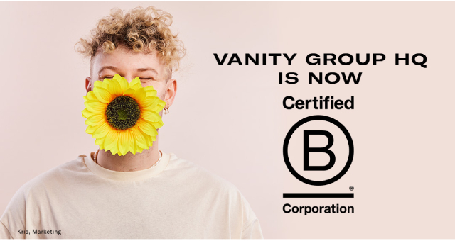 Vanity Group HQ has joined the Global B Corp community